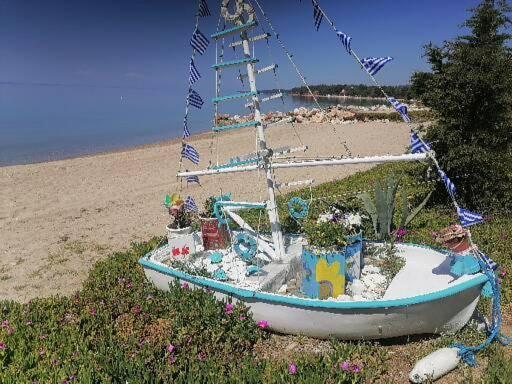 Porto Almira Beachfront Hause Nikiti (Sithonia) Exterior foto